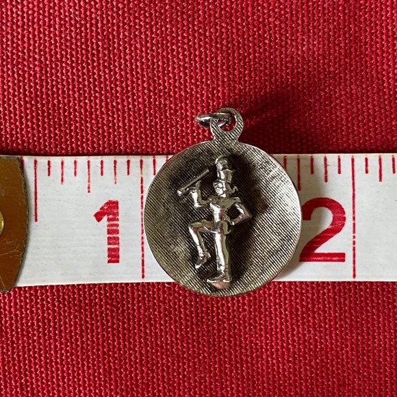 VTG I JMS I Sterling Drum Majorette + Baton Charm - Picture 4 of 16